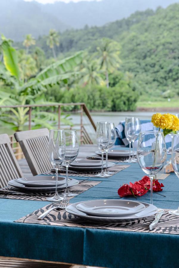 Villa Ho'A - Bord De Mer Avec Piscine Papetoai Exterior photo