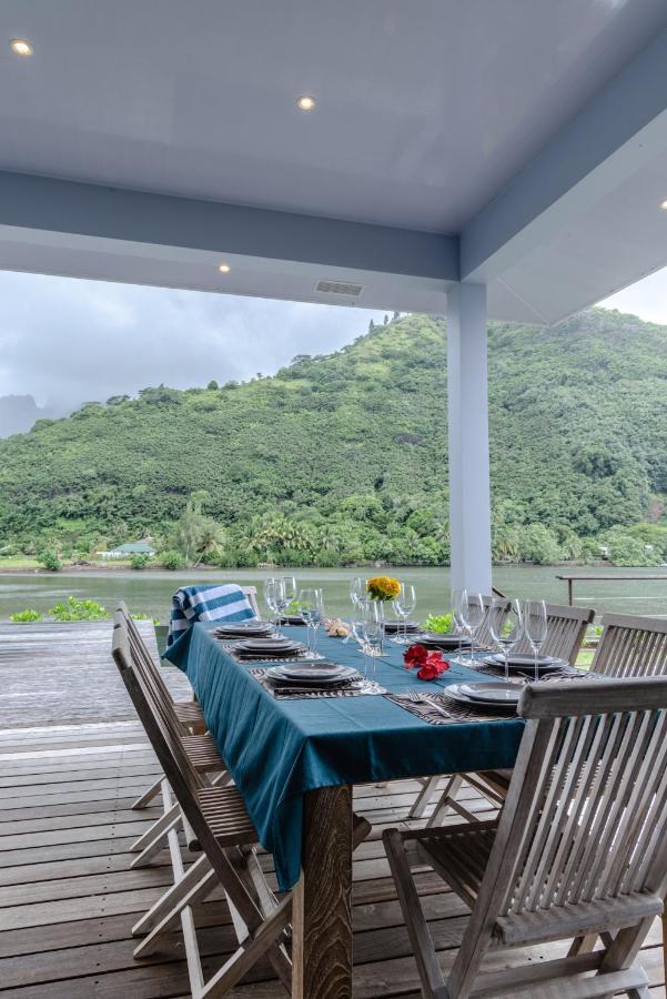 Villa Ho'A - Bord De Mer Avec Piscine Papetoai Exterior photo